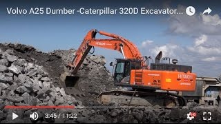 Hitachi 470 Excavator-World's Best excavator-Caterpillar 320D- Caterpillar 980G Wheel Loader