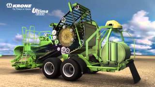 Krone Ultima Streçlemeli Rulo Balya Makinası