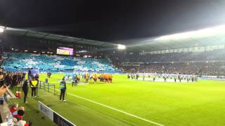 Malmö FF - Shakhtar Donetsk - Ingång & Tifo!