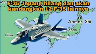 Jet tempur siluman F 35 Jepang hilang dr pantauan radar saat latihan penerbangan