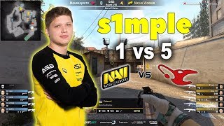 S1MPLE ВОШЕЛ В ИСТОРИЮ CS:GO! Na'Vi vs Mousesports ФИНАЛ StarSeries i-League S4