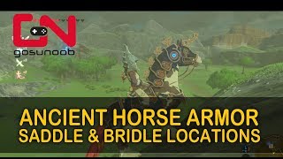 Zelda BoTW Ancient Horse Armor - Saddle & Bridle Locations - Champions Ballad DLC