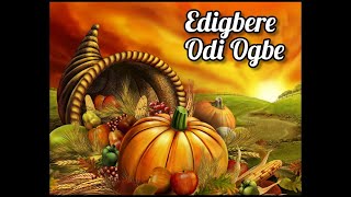 Edigbere , Odi Ogbe . El Hijo de La Suerte y El Dinero
