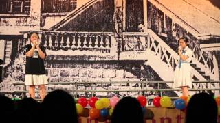 2015-2016 SFCC open class singing contest 5D Sabrina Tang 3D Fiona Tang