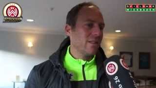 [SVWW] Trainingslager Andalusien: Marc Kienle nach dem Spiel gegen Korca [SV Wehen Wiesbaden]