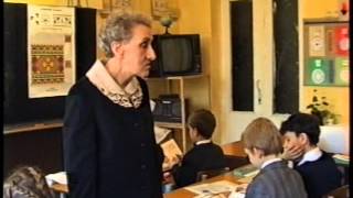 Урок чтения во 2 классе.  Сравнение. Цветкова Антонина Филипповна. 1995 год