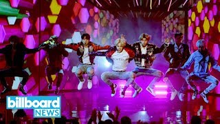 AMAs 2017: BTS Makes US TV Debut with 'DNA' Performance | Billboard News