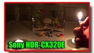 Sony HDR-CX320E Test Kerzenlicht 1080/50p FULL HD