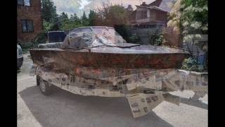 Прогресс 4. Моторная лодка Прогресс 4. Тюнинг. Реставрация.