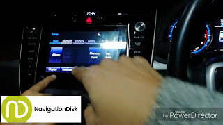 2014 2015 Toyota Harrier English SD card
