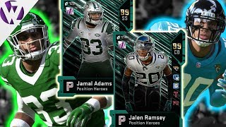 POSITION HEROES JALEN RAMSEY & JAMAL ADAMS - Madden 19 Gameplay