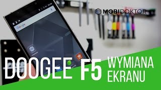 Wymieniamy wyświetlacz w Doogee F5 - ?Rekordowa liczba śrubek?