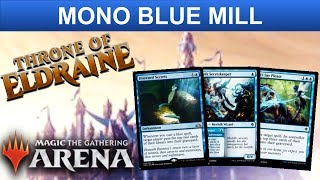 Mono U Mill Goes UNDEFEATED! | Throne of Eldraine Standard | Early Access Event | #WOTC #Sponsored