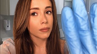 ASMR FACIAL EXAMINATION (latex gloves, typing, personal attention)