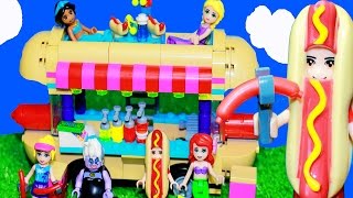 Toy Review Lego Friends Amusement Park Hot Dog Van