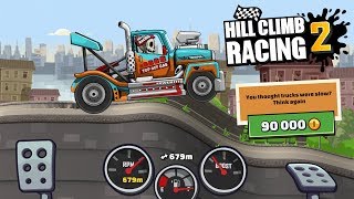 Hill Climb Racing 2 NEW Racing Truck Walkthrough