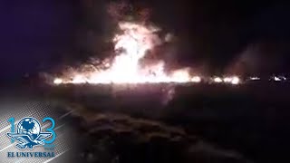 Reportera narra tragedia tras explosión de toma clandestina en Hidalgo