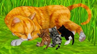 СИМУЛЯТОР Маленького КОТЕНКА #22 Челлендж с животными виртуальными котиками #ПУРУМЧАТА