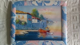 Рамка для картины своими руками