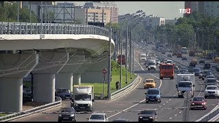 В столице открыли две новые эстакады Северо-Восточной хорды