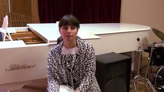 Эвелина Джамаладинова. Отзыв о семинаре "Свободное фортепиано"