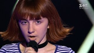 Юлия Нидзельская "Back to black" – выбор вслепую – Голос. Дети 3 сезон