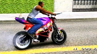 Kawasaki Ninja Zx 6R Stunter - GTA San Andreas MOD