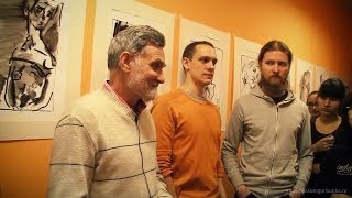 Мастер-класс Михаила Бабенкова о рисунке тростниковым пером