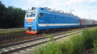 Электровоз ЭП1М-642 с поездом №562 Ейск-Москва