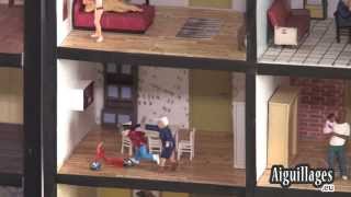 Reportage Aiguillages.eu - Mini World Lyon - L'avancée des travaux à la rentrée 2014