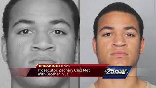 Prosecutor: Zachary Cruz visited brother in jail