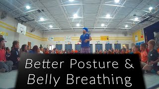 Spine Stretching, Big Belly Breathing and More!
