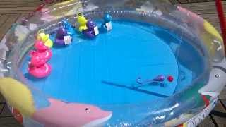 Démonstration Pêche aux canards pour une kermesse