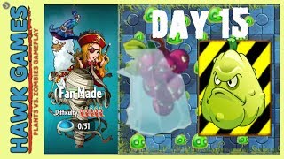 Plants vs Zombies 2 Fan Made World Day 15 (Protect Squash & Mold Colonies)