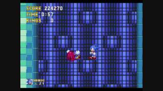 Sonic&Knuckles 3 Hidden Palace Zone - Sonic vs Knuckles.