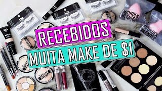 RECEBIDÃO - MUITA MAKE DE $1 / SHOP MISS A