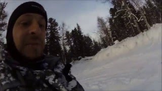 Зимняя рыбалка на Севере Оби. фильм 2. Первый день рыбалки. Пол мешка за день.