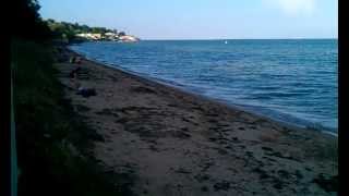 пляж в Аршинцево на институте