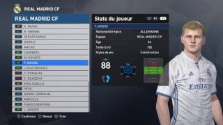 PES 2017 Data Pack 3 : Real Madrid New Face