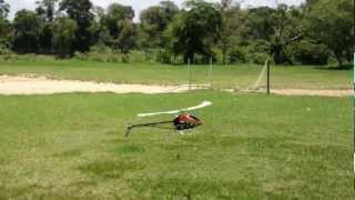 Trex 700 DFC head and Vbar (very first flight - RC helis en Tuxtepec)