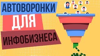 Автоворонки для инфобизнеса. Настройка автоворонки продаж. Опыт автоворонки.