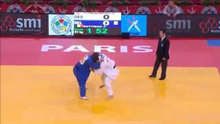Avtandil Tchrikishvili (GEO) vs Joachim Bottieau (BEL) -81kg Judo Grand Slam Paris 2013