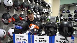 Открытые шлемы Shark от официального дилера в России FlipUp.ru