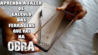 COMO CALCULAR A QUANTIDADE DE FERRO E ESTRIBO NA SUA OBRA: SUPER DICAS!