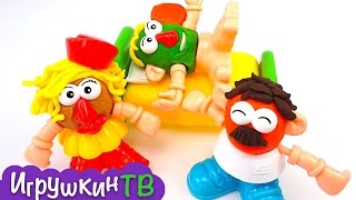 Играем в доктора с набором пластилина Плей-до