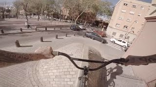 GO PRO BMX IN BARCELONA with MIKE HODER ( ANIMAL BIKES )