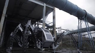 Mantis-удивительная двухтонная шагающая машина