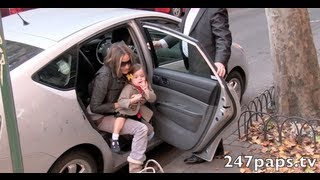 Sarah Jessica Parker strolling with her beautiful Twins in NYC
