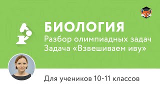 Биология | Подготовка к олимпиаде 2017 | Задача "Взвешиваем иву"