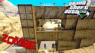 РАЗРУШИЛ БАЗУ С ВЫЖИВШИМИ В ЗОМБИ АПОКАЛИПСИС В GTA 5